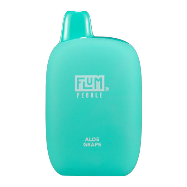 Flum Pebble 6000 Puffs Disposable Rechargeable Vape - Aloe Grape