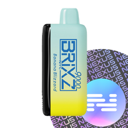 Banana Blizzard Brixz NYC Disposable Vape