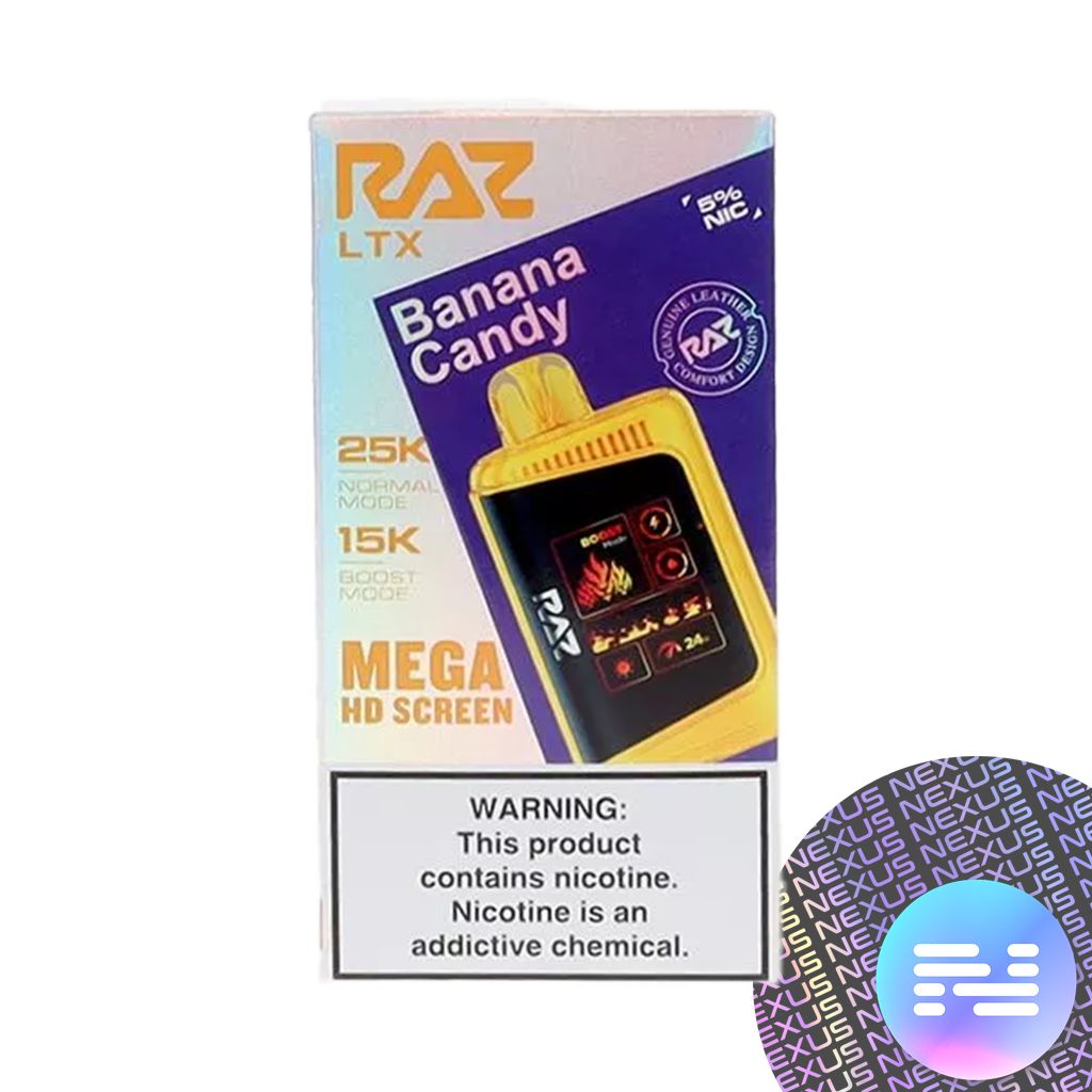Banana Candy RAZ LTX 25000 Disposable Vape