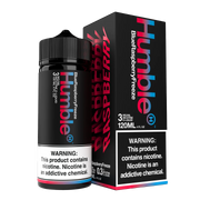 Humble Salt Nicotine E-Liquid 120 ML Vape Juice - Blue Raspberry Freeze
