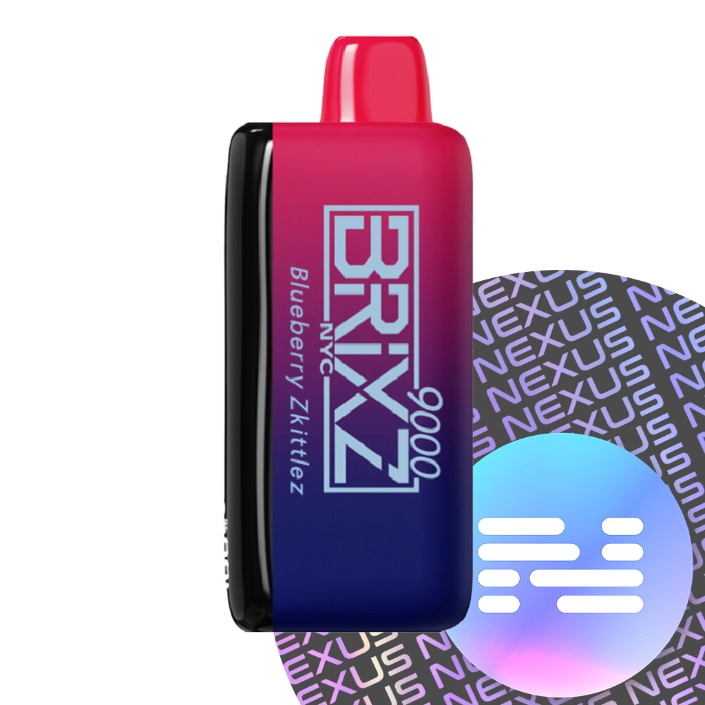 Blueberry Zkittlez Brixz NYC Disposable Vape