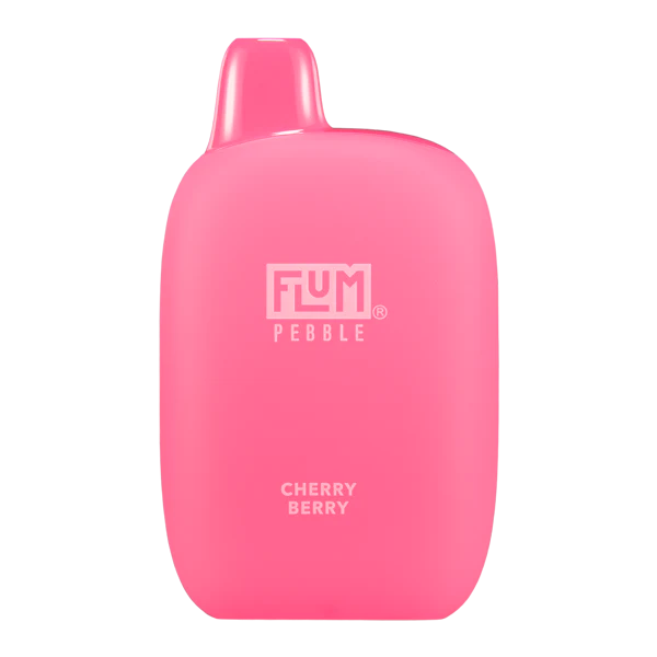 Flum Pebble 6000 Puffs Disposable Rechargeable Vape - Cherry Berry