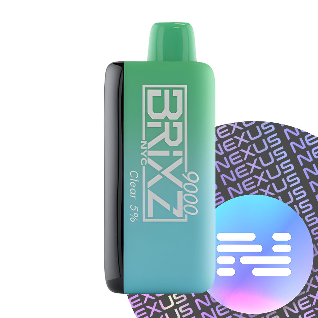 Clear Brixz NYC Disposable Vape