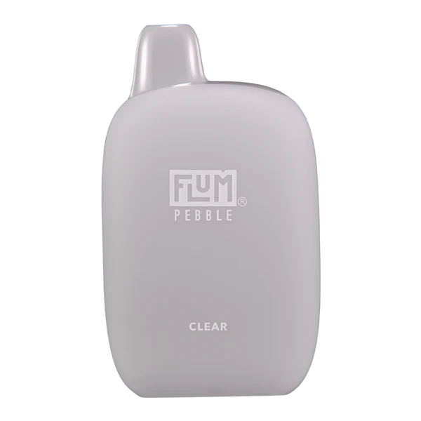 Flum Pebble 6000 Puffs Disposable Rechargeable Vape - Clear
