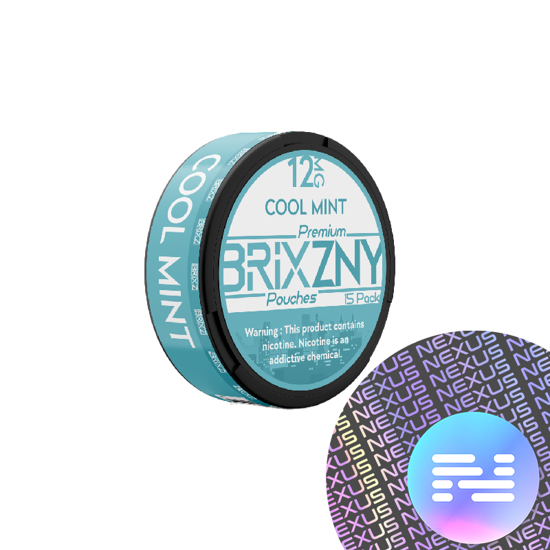 Cool Mint 12MG BRIXZNY Nicotine Pouches