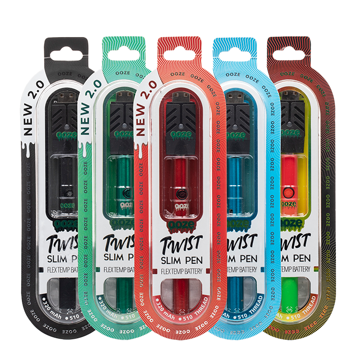 OOZE Slim Twist Pen 2.0 Flex Temp Battery