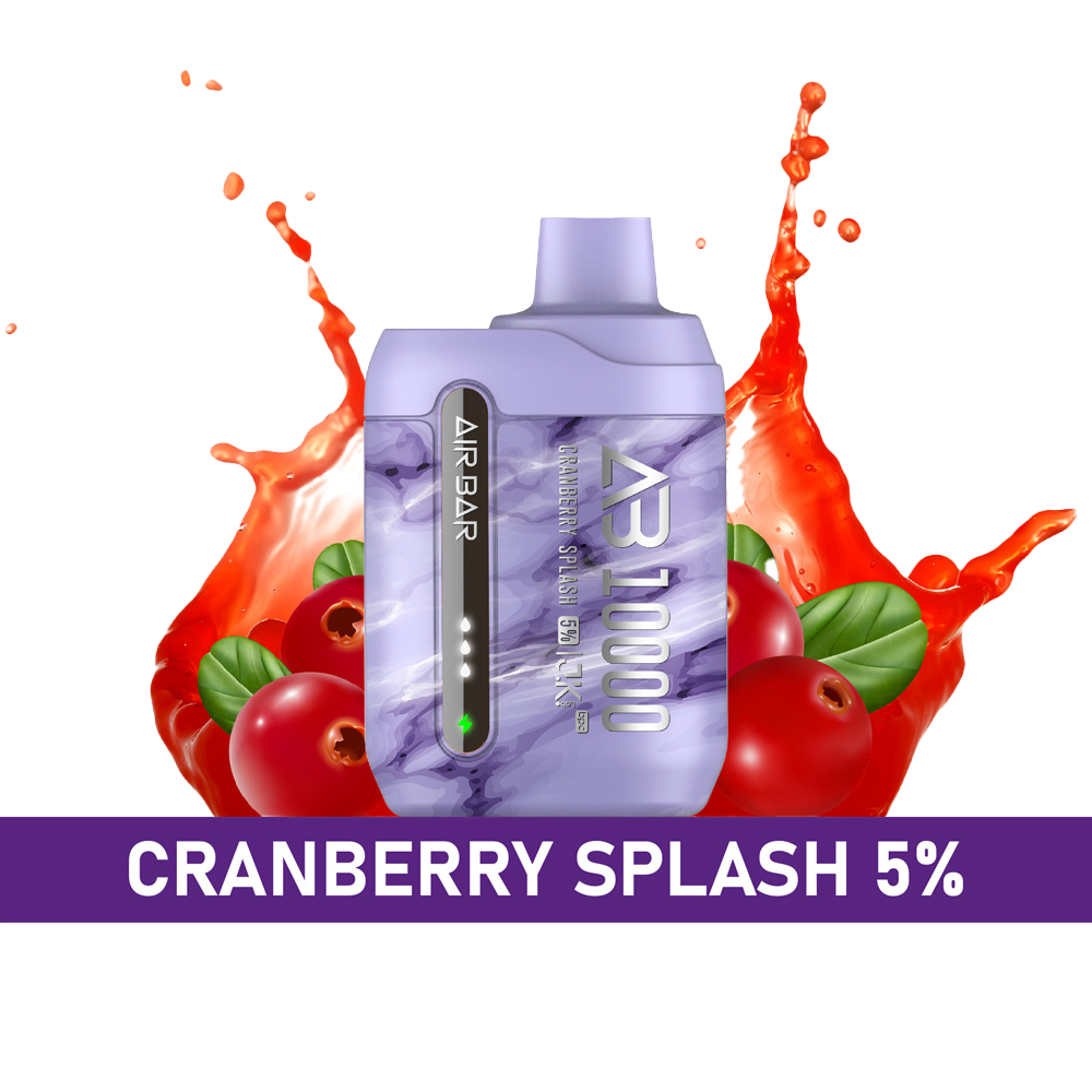 Air Bar AB10000 Cranberry Splash