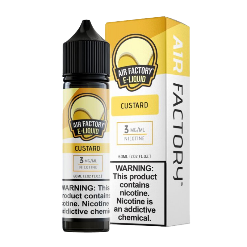 Air Factory 60 ML E-Liquid Vape Juice - Custard