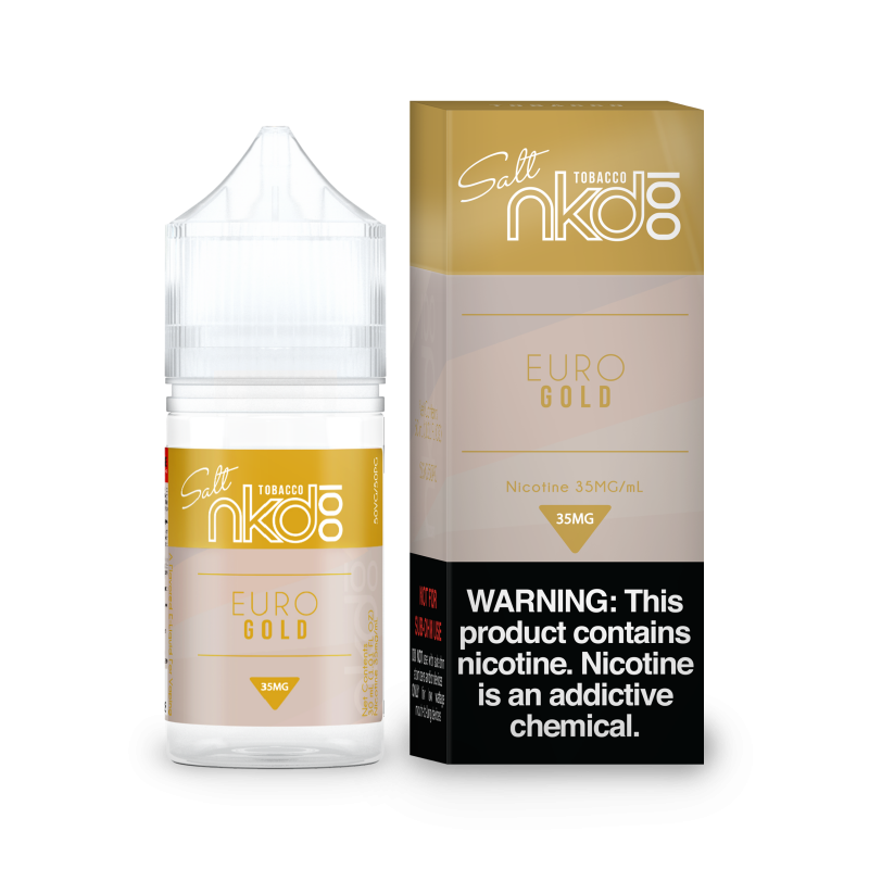 Naked 100 E-Liquid Vape Juice 30 ML - Euro Gold