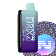 Frozen Grape Brixz Bar NYC Disposable Vape 9000 Puff