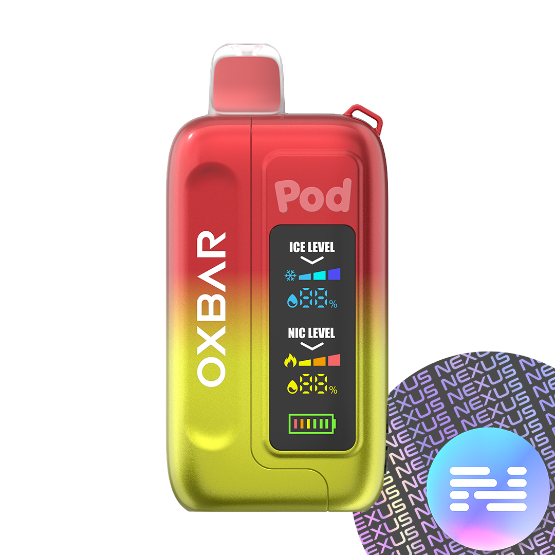 Fruity Pebz OXBAR Ice-Nic Control 35K Pod Juice Disposable Vape