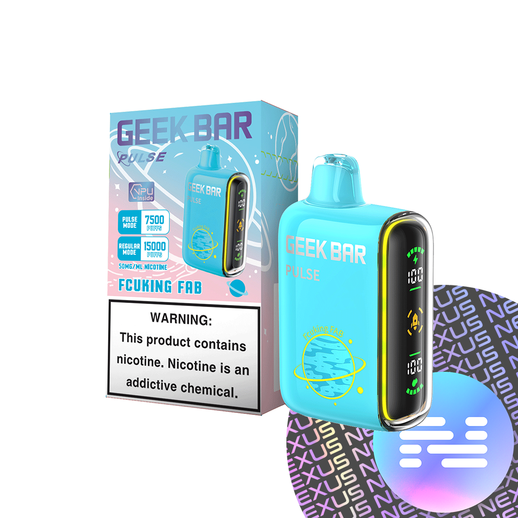 Fucking Fab Geek Bar Pulse Disposable Vape 15000 Puff