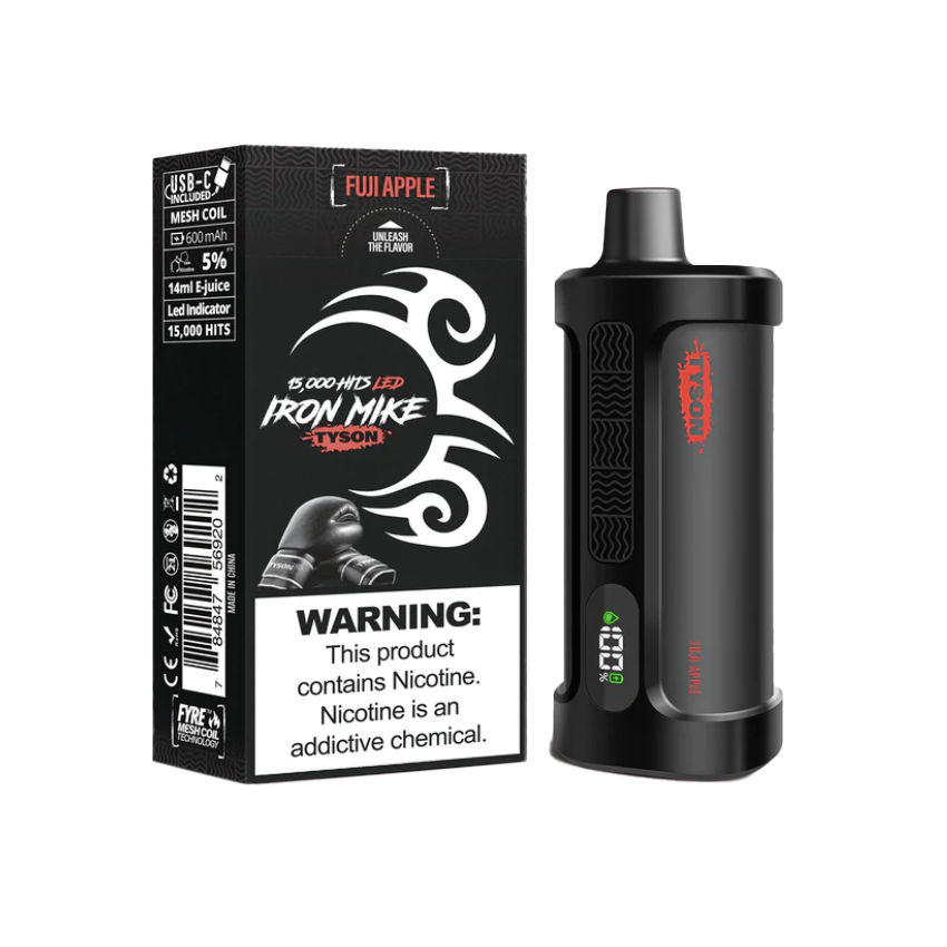 Tyson Iron Fist 15000 Puffs Box