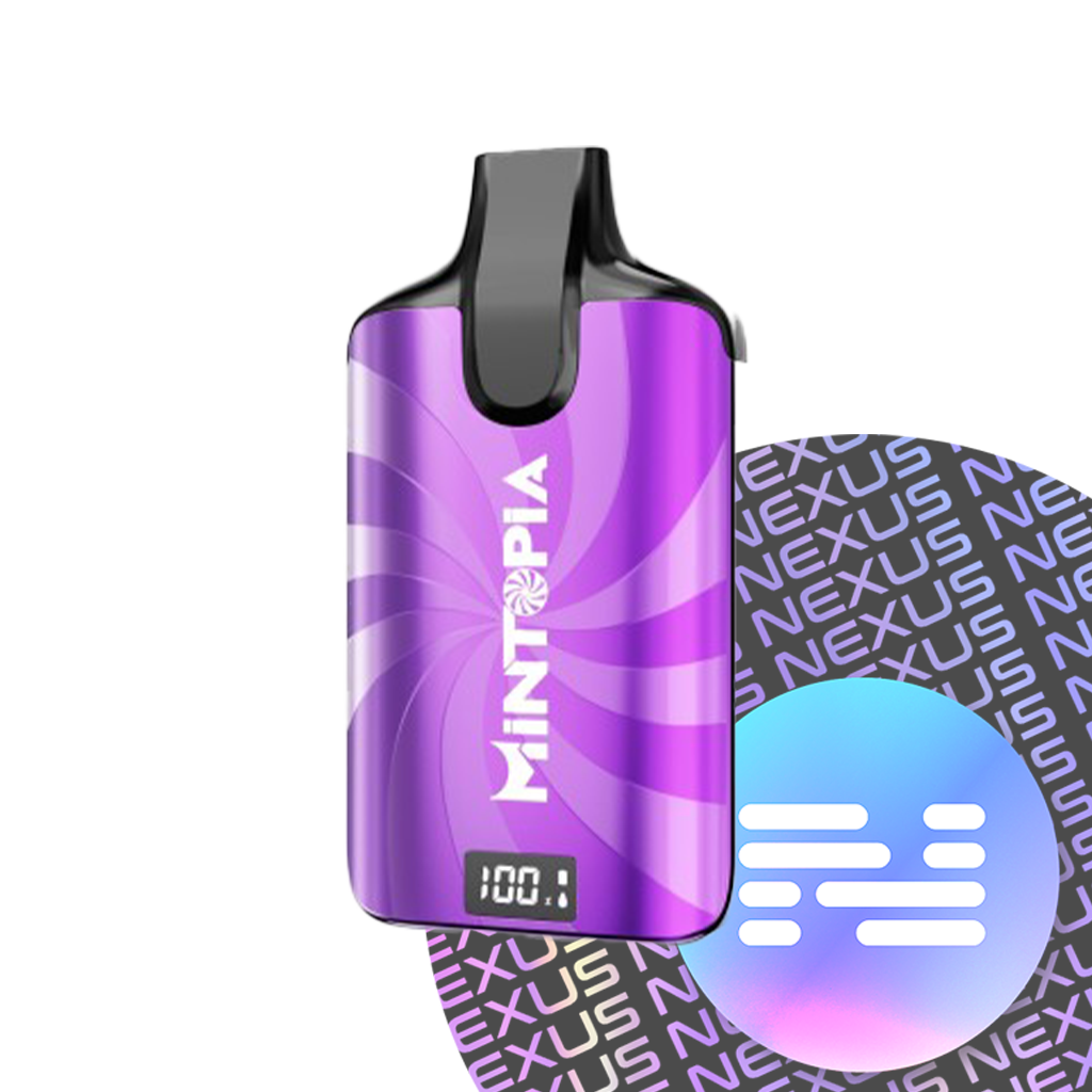 Grape Minty O's Mintopia Disposable Vape 6000 Puff