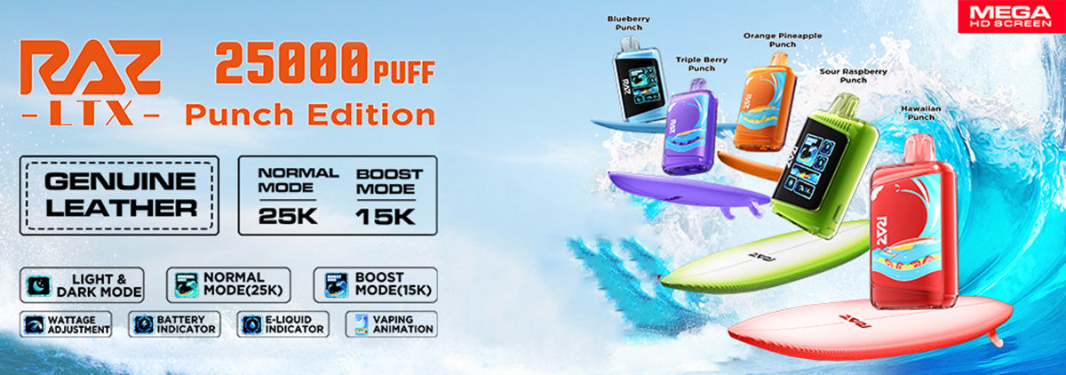 RAZ LTX 25K PUNCH Edition Disposable Vape
