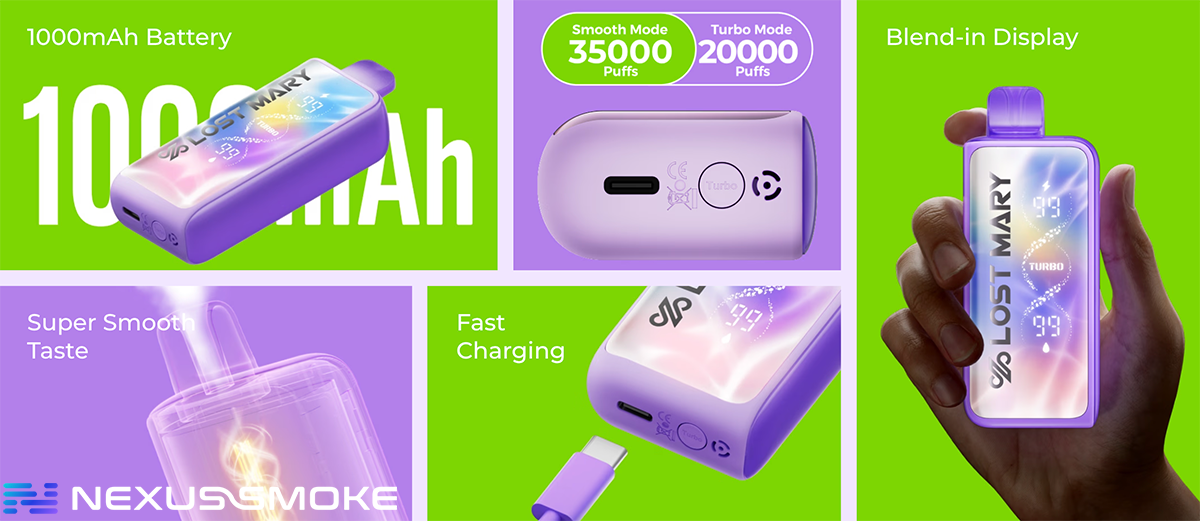 Lost Mary MT35000 TURBO Disposable Vape