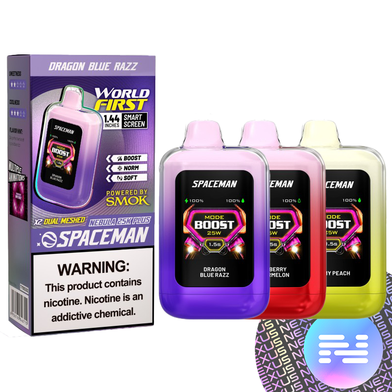Main Product Photo Spaceman Nebula 25K Plus Disposable Vape