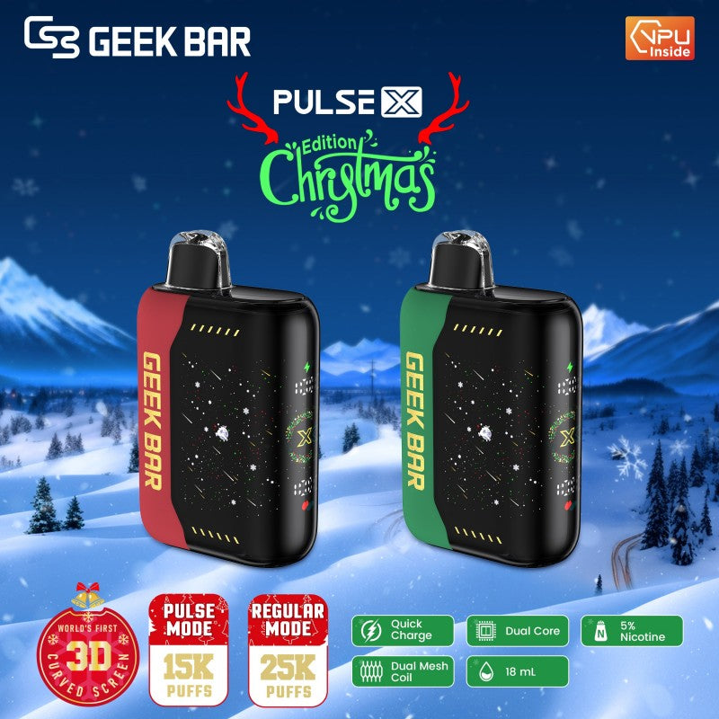 Geek Bar Pulse X 25000 Christmas Edition Main