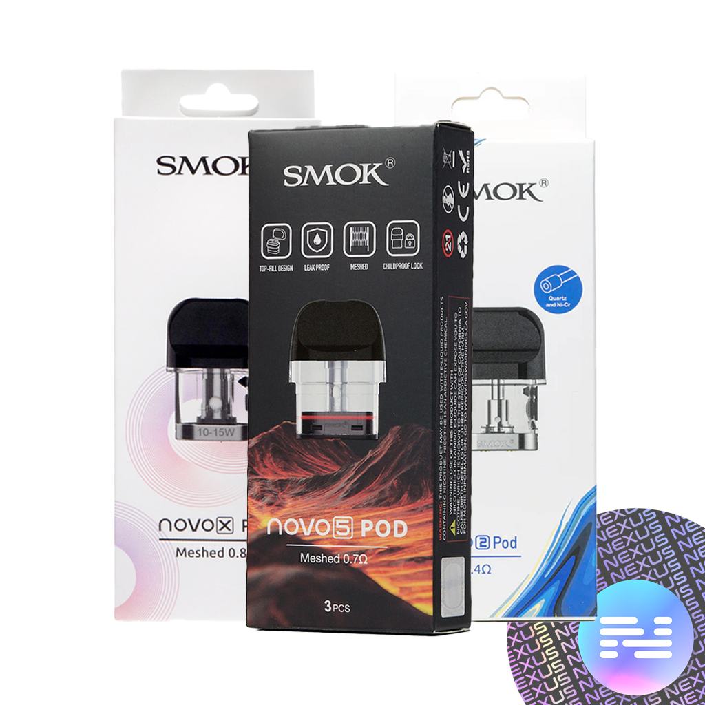 SMOK NOVO Pods 3 Pack Replacement