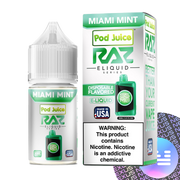 Miami Mint RAZ x Pod Juice E-Liquid