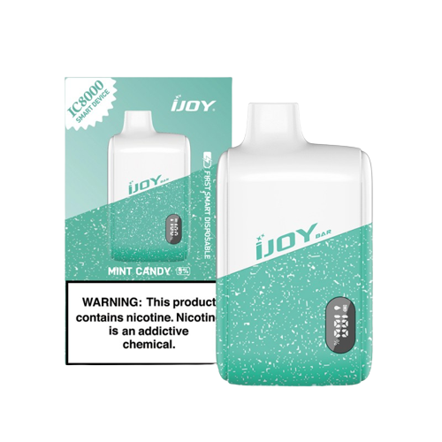 iJoy Bar IC8000 Disposable Smart Vape 8000 Puffs - Mint Candy