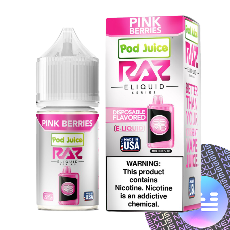 Pink Berries RAZ x Pod Juice E-Liquid