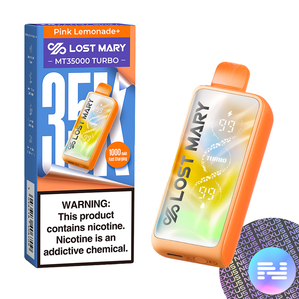 Pink Lemonade Lost Mary MT35000 TURBO Disposable Vape
