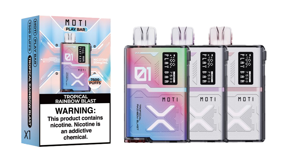 MOTI Play Bar 7500 Disposable Vape