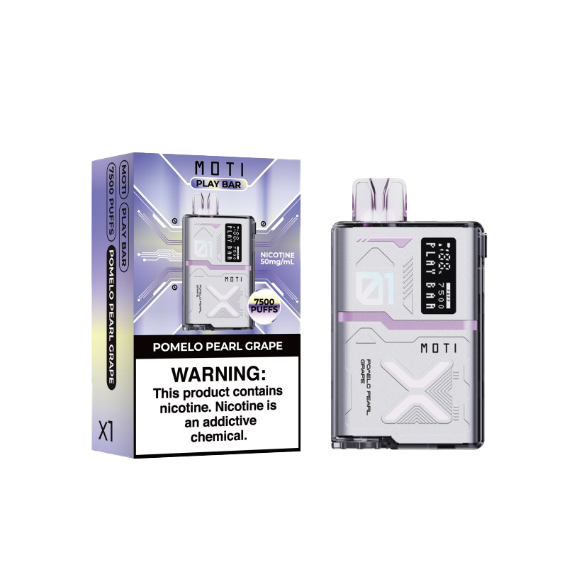 MOTI Play Bar 7500 Disposable Vape - Pomelo Pearl Grape