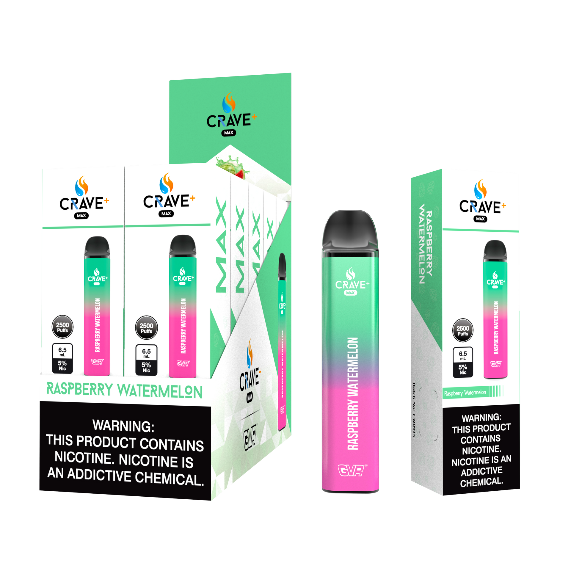 Crave Max 2500 Raspberry Watermelon