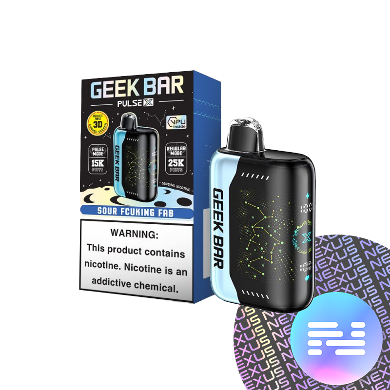 Sour Fcuking Fab Geek Bar Pulse X 25000 Disposable Vape