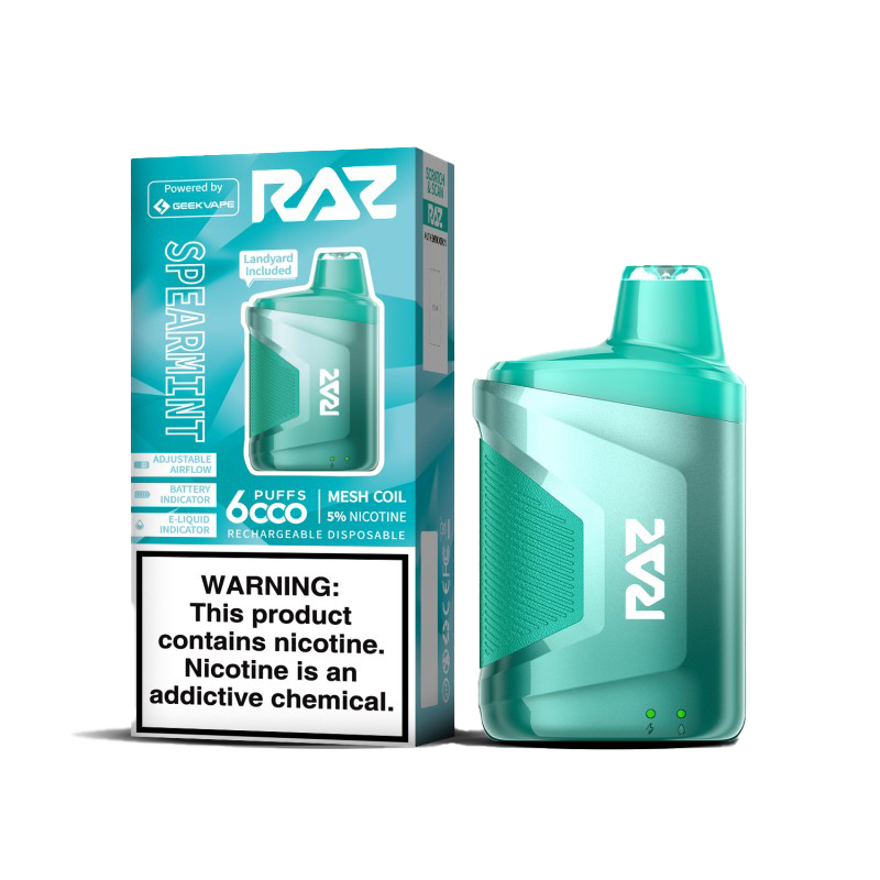 Raz CA6000 Vape - Spearmint