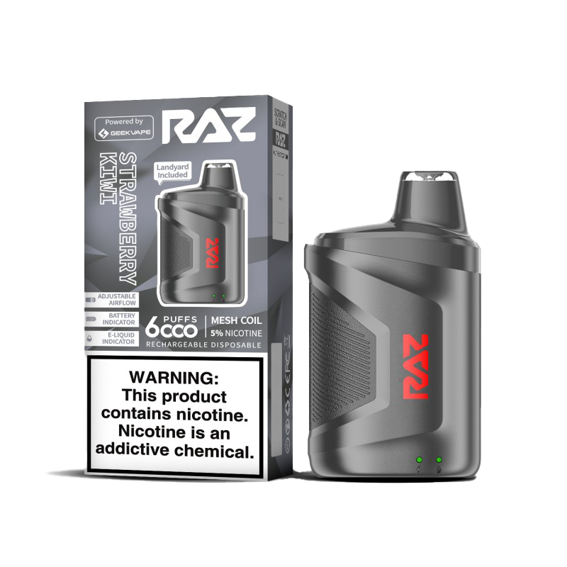 Raz CA6000 Vape - Strawberry Kiwi