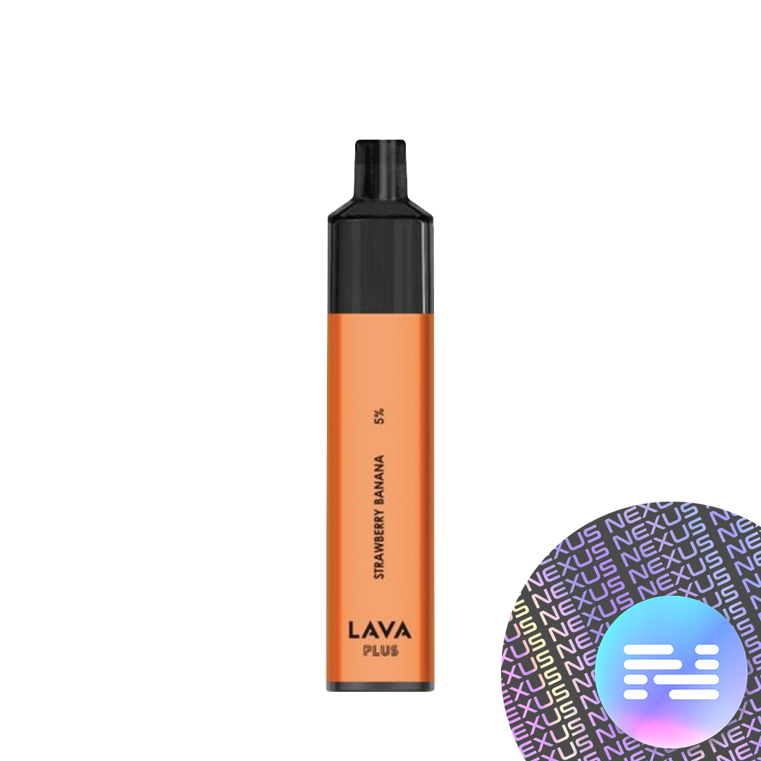 Strawberry Banana LAVA Plus 2600 Disposable Vape