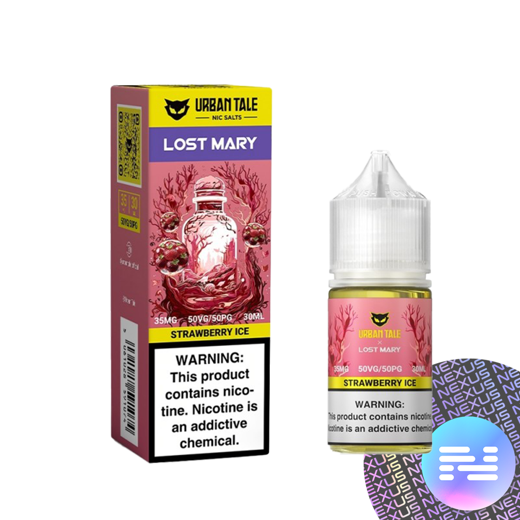 Strawberry Ice Urban Tale E-Liquid by Lost Mary
