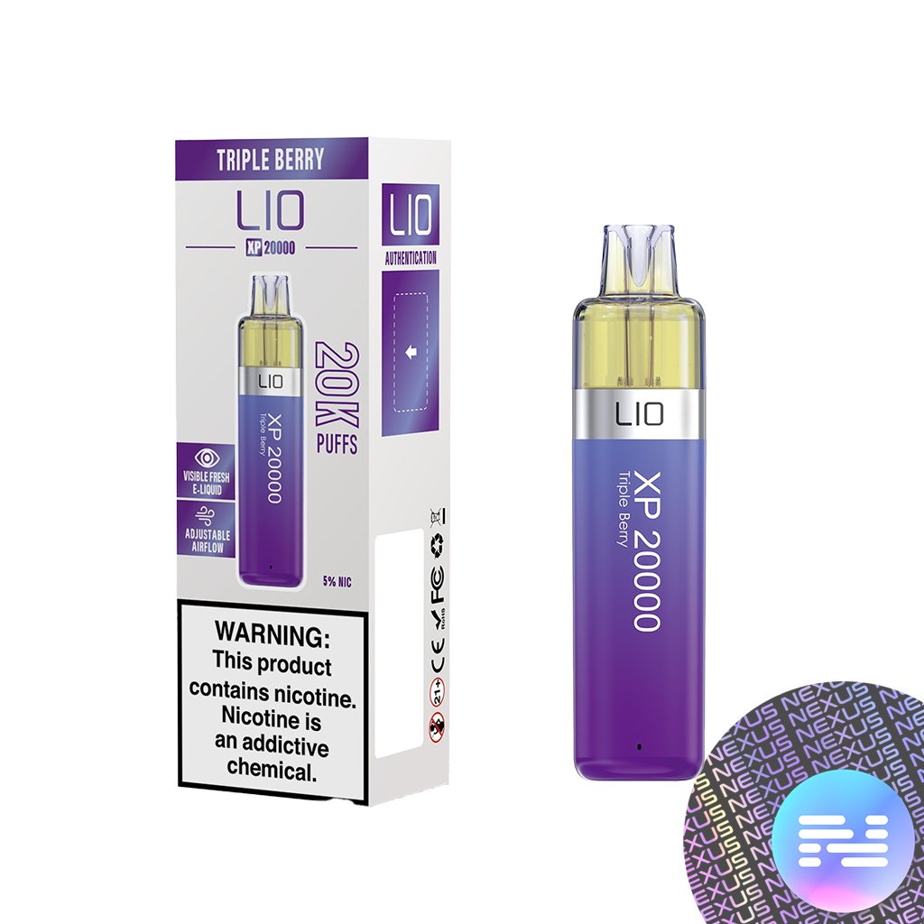 Triple Berry iJOY LIO XP20000 Disposable Vape