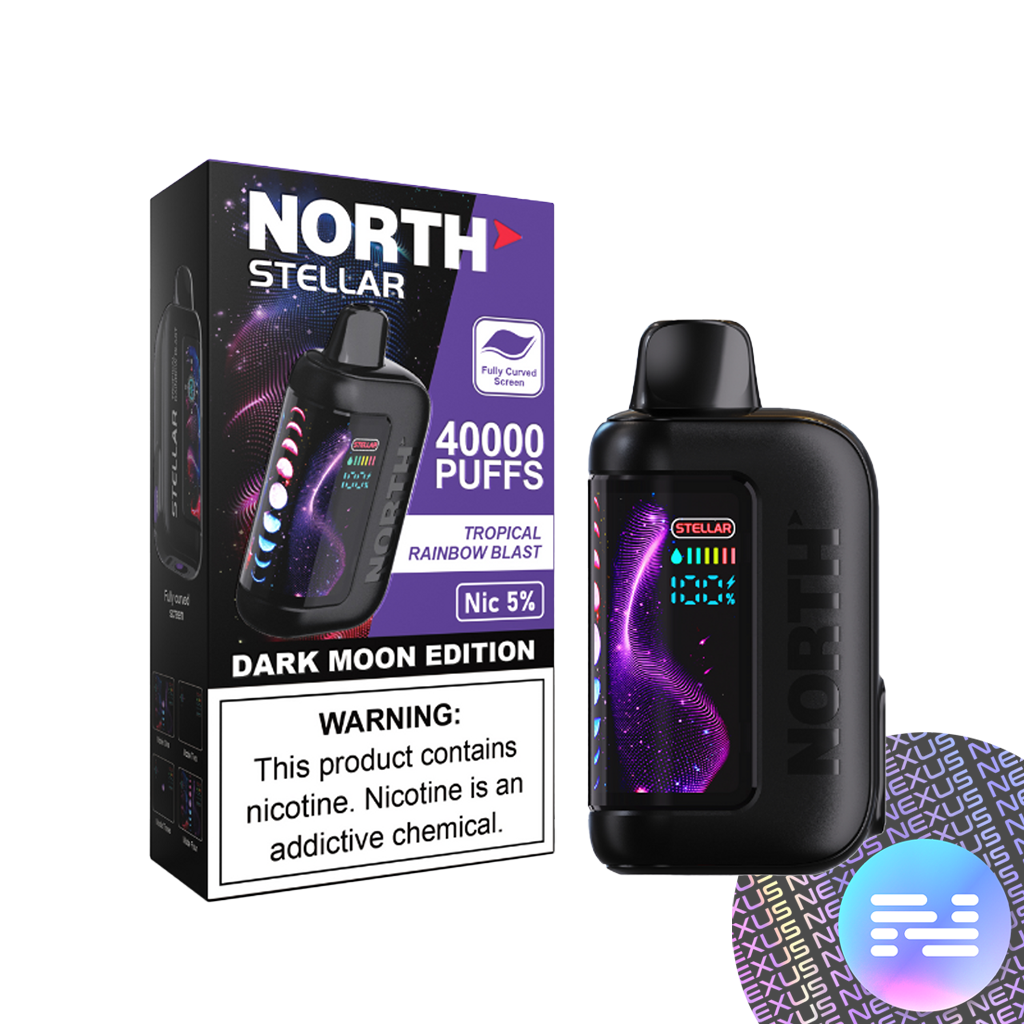 Tropical Rainbow Blast North STELLAR 40K Disposable Vape