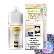 White Gummy Ice RAZ x Pod Juice E-Liquid