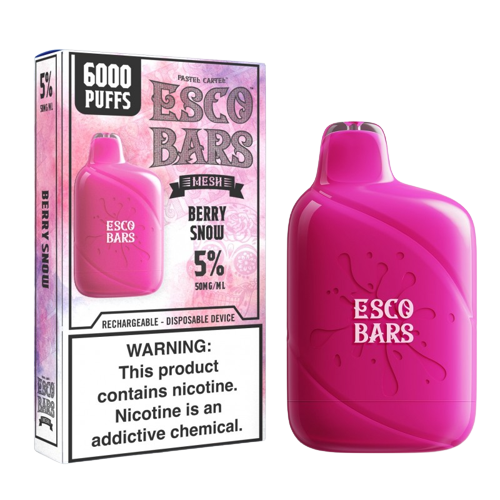 Esco Bar 6000 Berry Snow