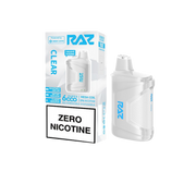 RAZ 6000 0% NICOTINE Clear