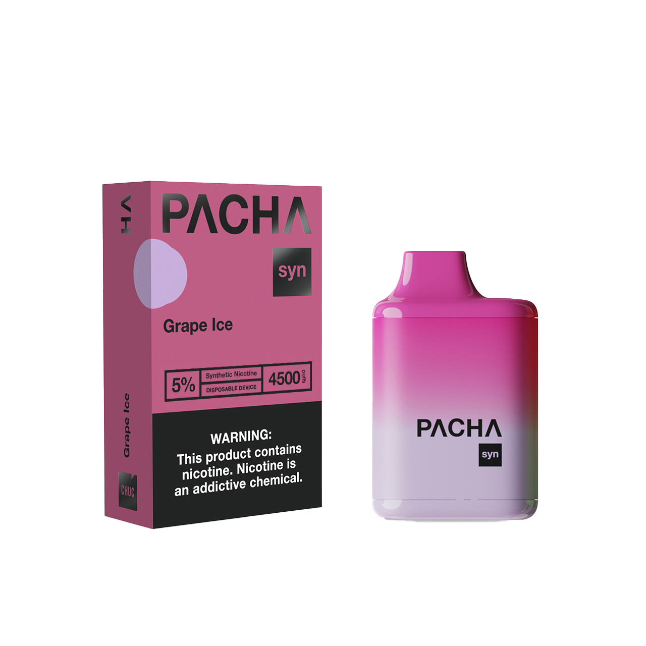 Pacha Mama 4500 Grape Ice