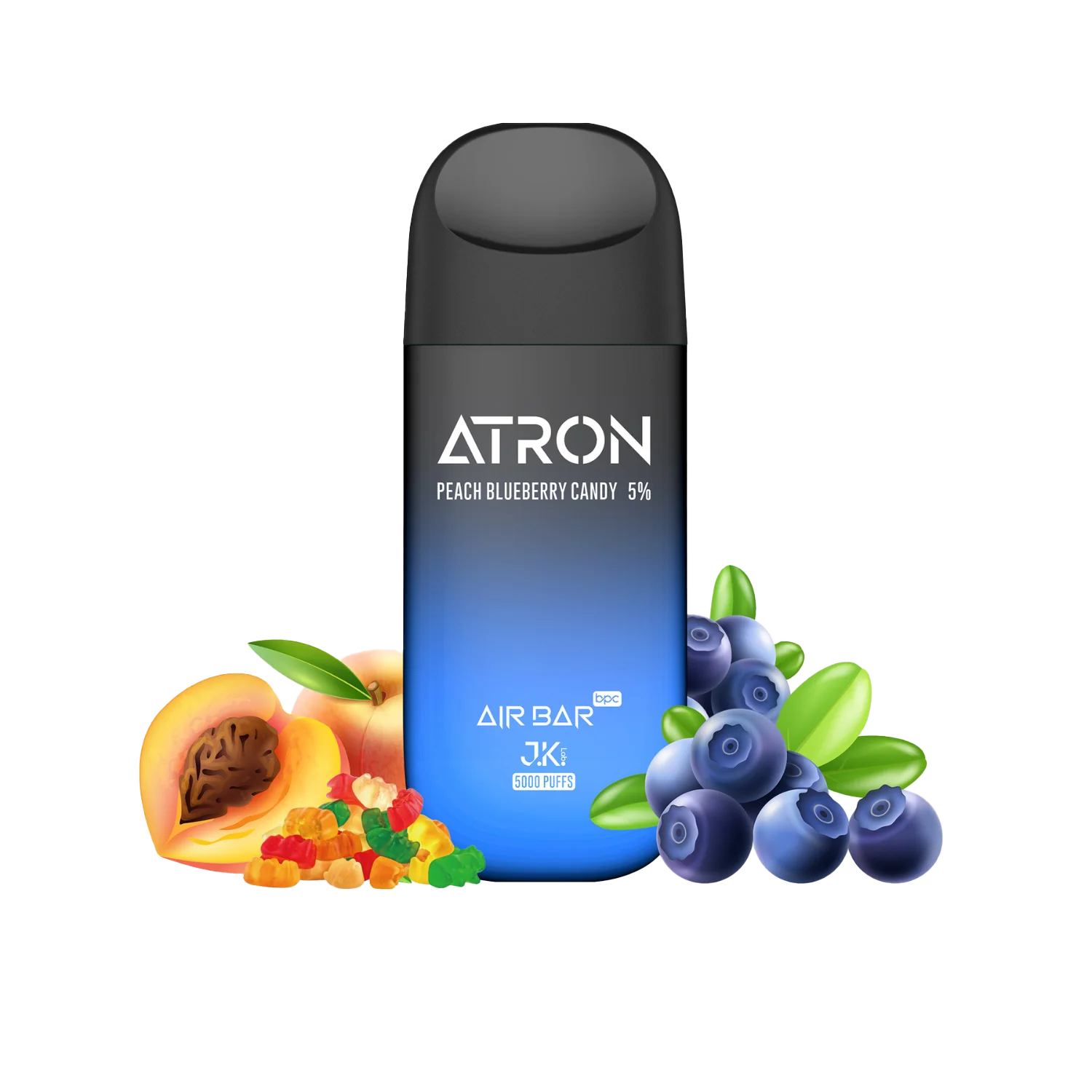 Air Bar Atron Peach Blueberry Candy