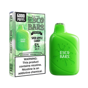 Esco Bar 6000 Sour Apple Candy