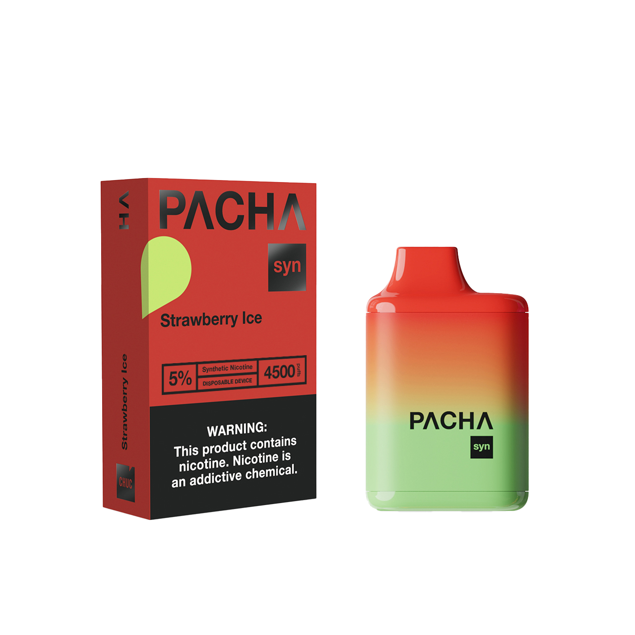 Pacha Mama 4500 Strawberry Ice